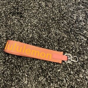 Lululemon never lost keychain